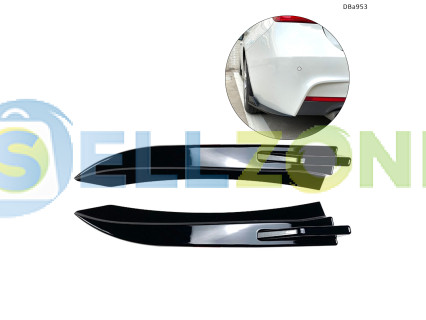 Διαχωριστικά πίσω προφυλακτήρα BMW 3 F30 M Sport (2012–2019) – σετ πλευρικών διαχύτη – DBa953